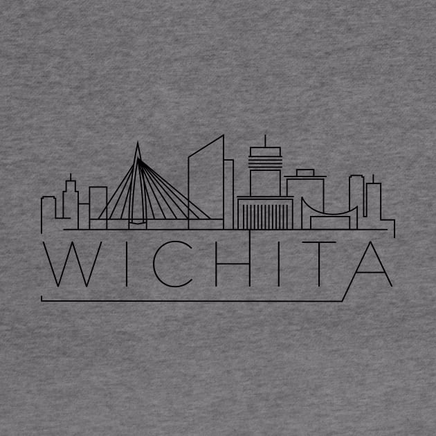 Wichita Minimal Skyline by kursatunsal